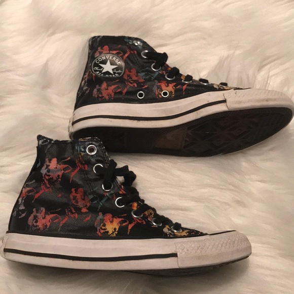 Rare! Converse Andy Warhol Cow Hightop Sneakers - Picture 5 of 7